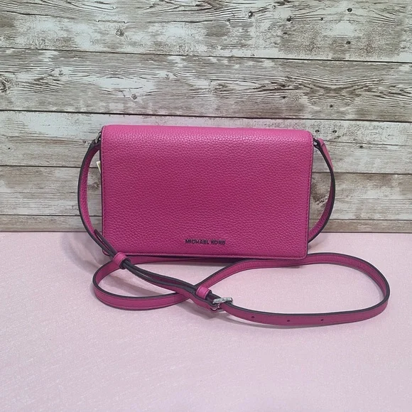 Michael Kors Fuchsia Crossbody Bag - Picture 4 of 5